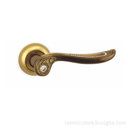 Zamak Rosette Door Handle (CM-319)